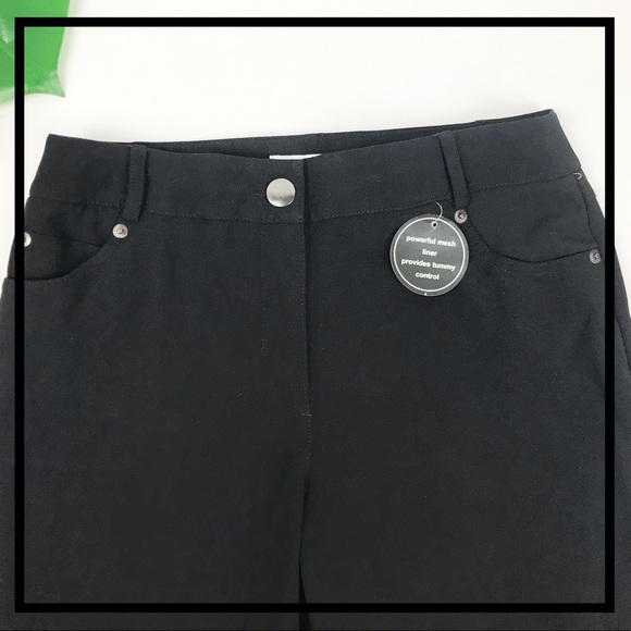 DRESS BARN Black Pants Size 6 - Picture 2 of 5
